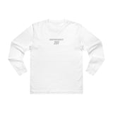 THE (201) REPRESENT PREMIER LONG SLEEVE - WHITE/GRAY