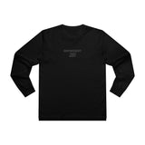 THE (201) REPRESENT PREMIER LONG SLEEVE - BLACK/BLACK