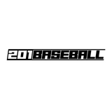 THE (201) F2 BASEBALL PREMIUM STICKER - BLACK