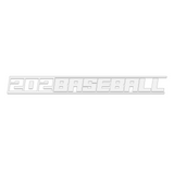 THE (202) F2 BASEBALL PREMIUM STICKER - WHITE