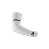 THE (202) REPRESENT COMPRESSION SLEEVE - WHITE/BLACK