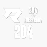 THE (204) VS. EVERYBODY PREMIUM DECAL 3-PACK