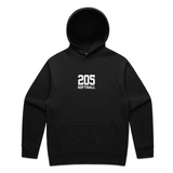 THE (205) VARSITY SOFTBALL ELITE HOODIE - BLACK/WHITE