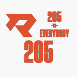 THE (205) VS. EVERYBODY PREMIUM DECAL 3-PACK