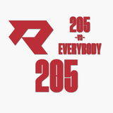 THE (205) VS. EVERYBODY PREMIUM DECAL 3-PACK