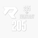 THE (205) VS. EVERYBODY PREMIUM DECAL 3-PACK