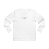 THE (205) REPRESENT PREMIER LONG SLEEVE - WHITE/GRAY