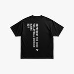 (207) X2 Volleyball Elite Tee in Black/White - Represent Volleyball