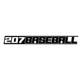 THE (207) F2 BASEBALL PREMIUM STICKER - BLACK