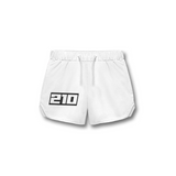 THE (210) FOUNDATION 5" TRAINING SHORT - WHITE/BLACK