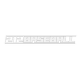 THE (212) F2 BASEBALL PREMIUM STICKER - WHITE