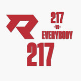 THE (217) VS. EVERYBODY PREMIUM DECAL 3-PACK