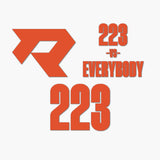 THE (223) VS. EVERYBODY PREMIUM DECAL 3-PACK