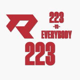 THE (223) VS. EVERYBODY PREMIUM DECAL 3-PACK