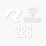 THE (226) VS. EVERYBODY PREMIUM DECAL 3-PACK