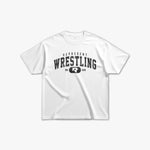 (228) Varsity Wrestling Elite Tee in White/Vintage Black - Represent Wrestling