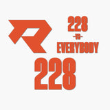 THE (228) VS. EVERYBODY PREMIUM DECAL 3-PACK