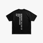 (234) X2 Soccer Elite Tee in Black/White - Represent Soccer