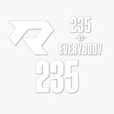 THE (235) VS. EVERYBODY PREMIUM DECAL 3-PACK