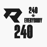 THE (240) VS. EVERYBODY PREMIUM DECAL 3-PACK