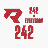 THE (242) VS. EVERYBODY PREMIUM DECAL 3-PACK