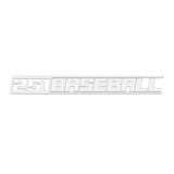 THE (251) F2 BASEBALL PREMIUM STICKER - WHITE