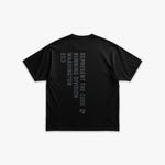 (253) X2 Running Elite Tee in Black/Storm - Represent Running