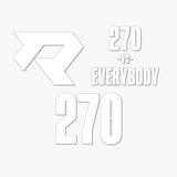 THE (270) VS. EVERYBODY PREMIUM DECAL 3-PACK