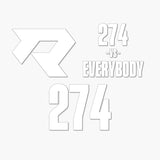 THE (274) VS. EVERYBODY PREMIUM DECAL 3-PACK