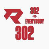 THE (302) VS. EVERYBODY PREMIUM DECAL 3-PACK