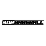 THE (302) F2 BASEBALL PREMIUM STICKER - BLACK