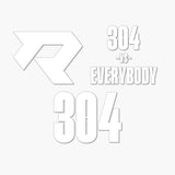 THE (304) VS. EVERYBODY PREMIUM DECAL 3-PACK