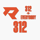 THE (312) VS. EVERYBODY PREMIUM DECAL 3-PACK