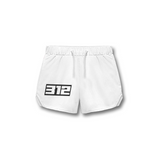 THE (312) FOUNDATION 5" TRAINING SHORT - WHITE/BLACK