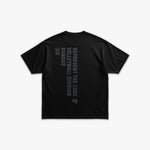 (316) X2 Volleyball Elite Tee in Black/Storm - Represent Volleyball