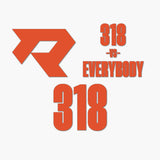 THE (318) VS. EVERYBODY PREMIUM DECAL 3-PACK