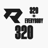 THE (320) VS. EVERYBODY PREMIUM DECAL 3-PACK