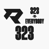 THE (323) VS. EVERYBODY PREMIUM DECAL 3-PACK