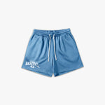 (331) Varsity Baseball 6" Pro-Mesh Short in Light Blue/White - Represent Baseball