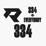 THE (334) VS. EVERYBODY PREMIUM DECAL 3-PACK