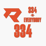 THE (334) VS. EVERYBODY PREMIUM DECAL 3-PACK