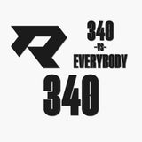 THE (340) VS. EVERYBODY PREMIUM DECAL 3-PACK