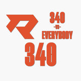 THE (340) VS. EVERYBODY PREMIUM DECAL 3-PACK