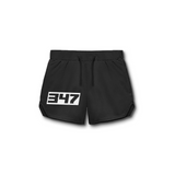 THE (347) FOUNDATION 5" TRAINING SHORT - BLACK/WHITE