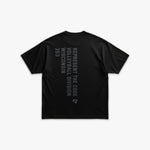 (353) X2 Volleyball Elite Tee in Black/Storm - Represent Volleyball