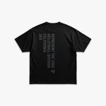 (369) X2 Volleyball Elite Tee in Black/Storm - Represent Volleyball