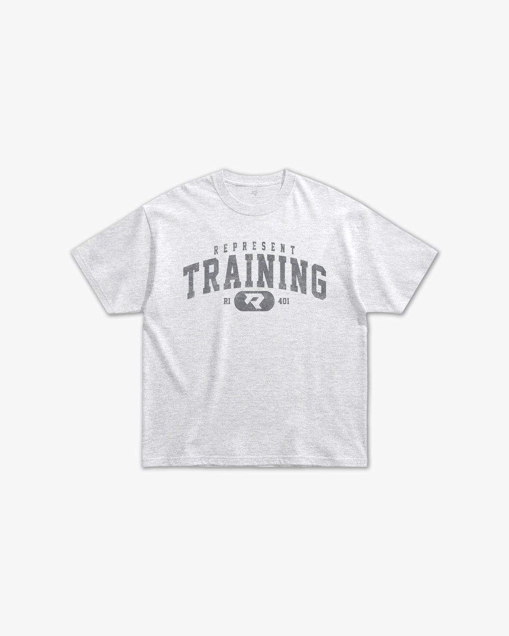 (401) Varsity Training Elite Tee in Ash/Vintage Gray - Represent Training