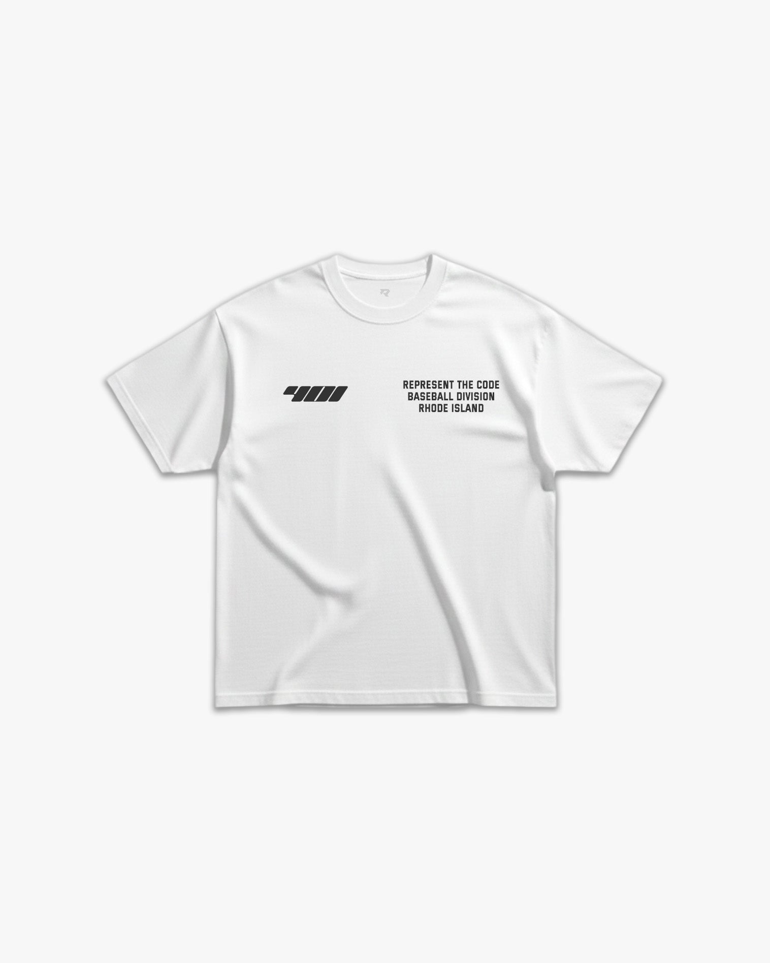 (401) X3M Baseball Elite Tee in White/Black - Represent Baseball