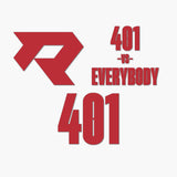 THE (401) VS. EVERYBODY PREMIUM DECAL 3-PACK