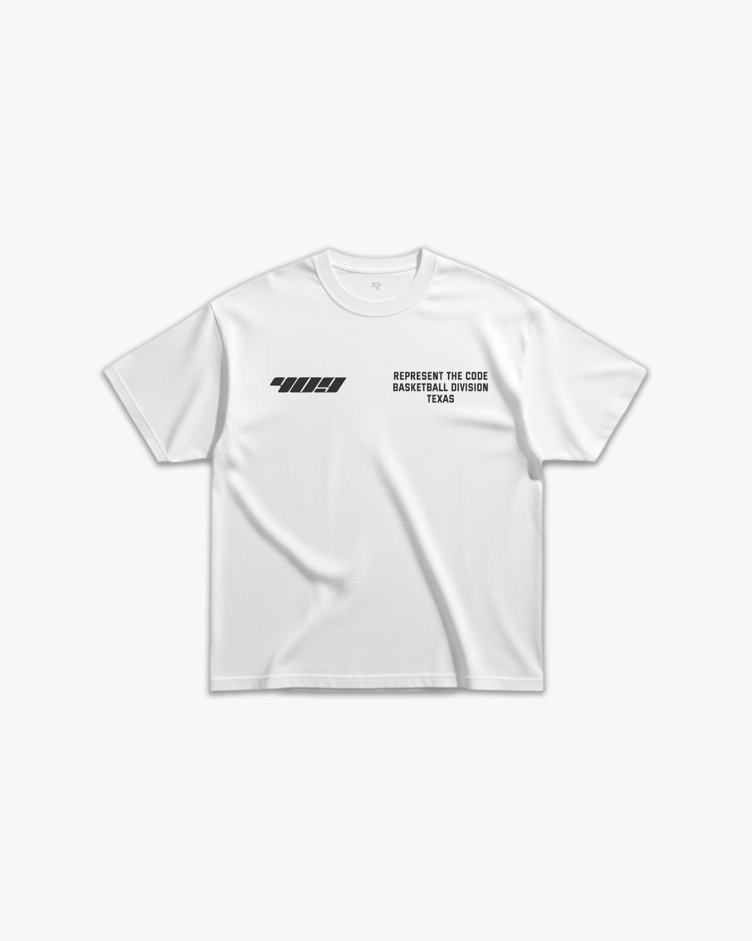 (409) X3M Basketball Elite Tee in White/Black - Represent Basketball